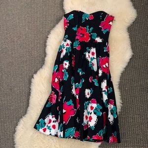 Lanz Originals Vintage style strapless dress